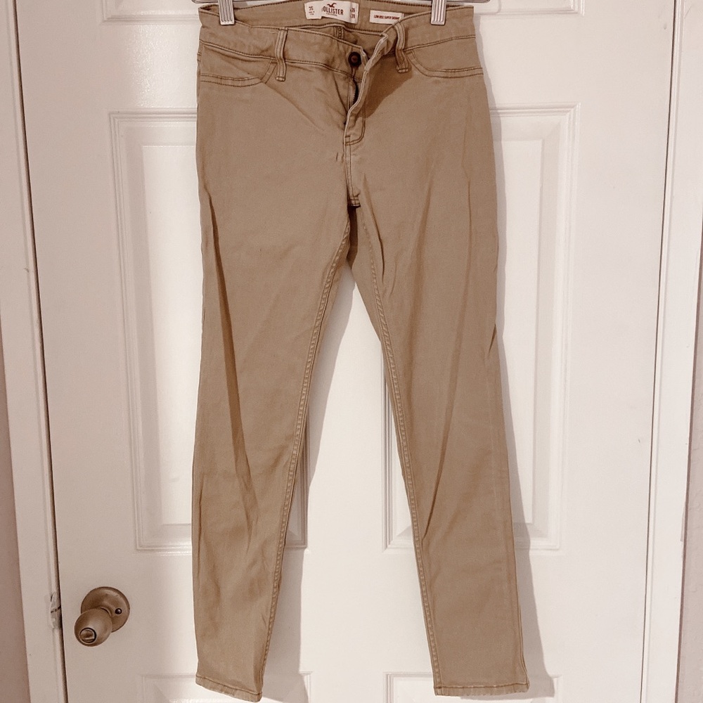 Hollister khaki work pants (26)